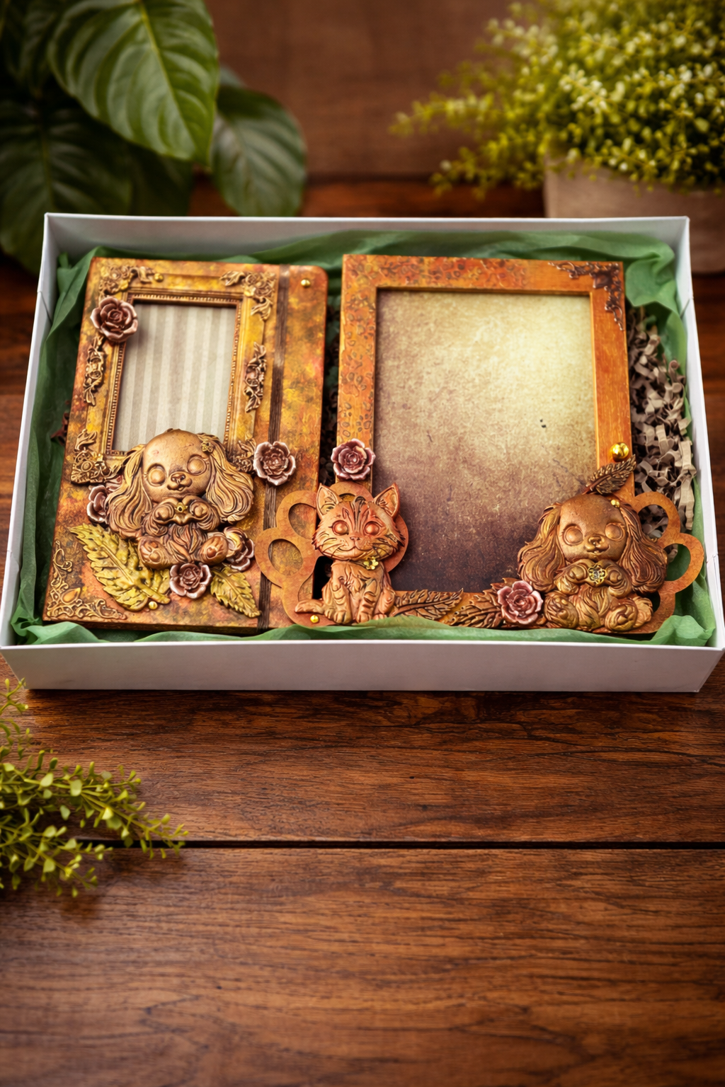 Coffret Cadranimo 2 - Cadre unique 13x18 et carnet au choix