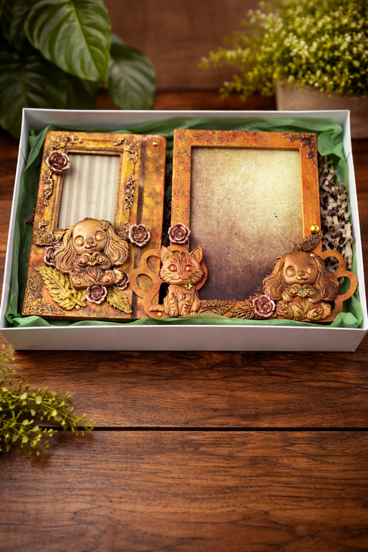 Coffret Cadranimo 2 - Cadre unique 13x18 et carnet au choix